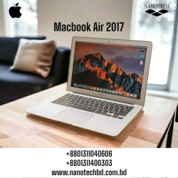 Macbook Air 2017 | Intel Core i5 | RAM: 8GB | SSD: 128 GB | Adapter